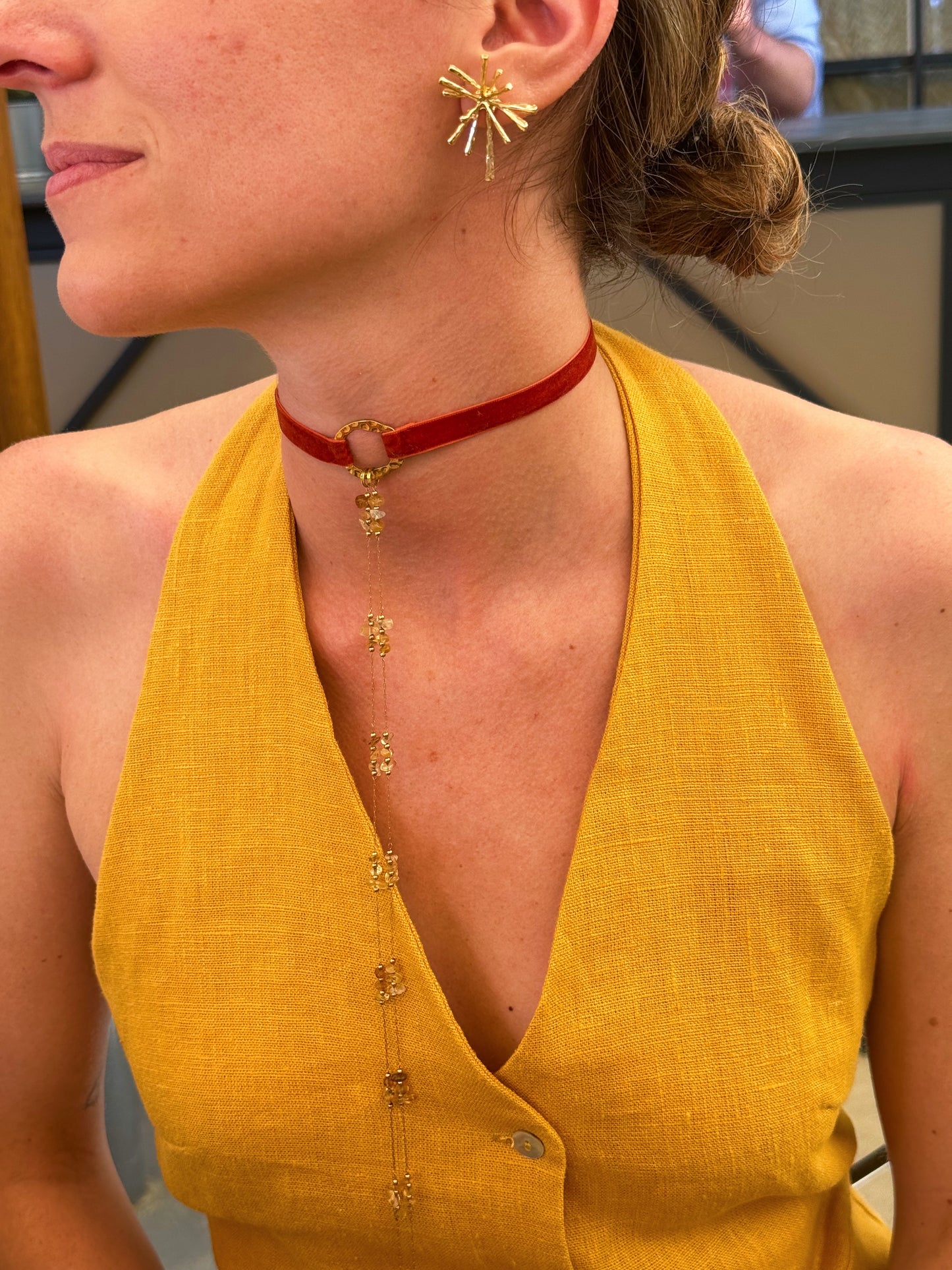 Choker “petra”
