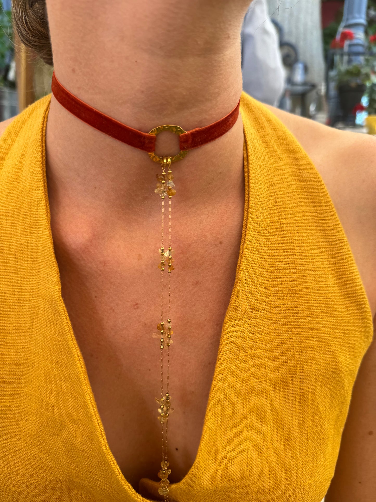Choker “petra”