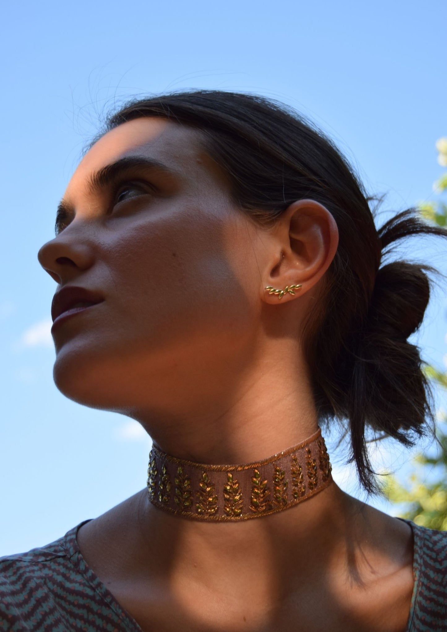 Choker "Lirios"